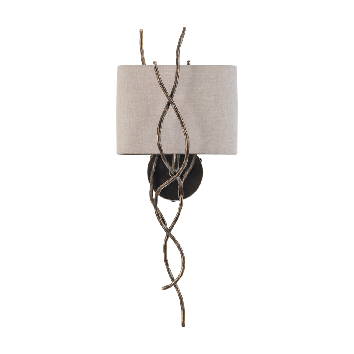 Set of 2 Branch Wall Lights – Bronze