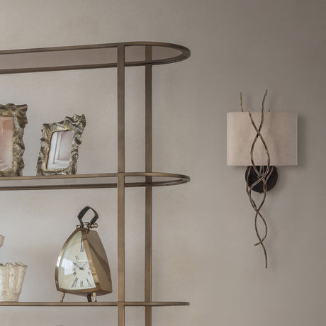 Set of 2 Branch Wall Lights – Bronze