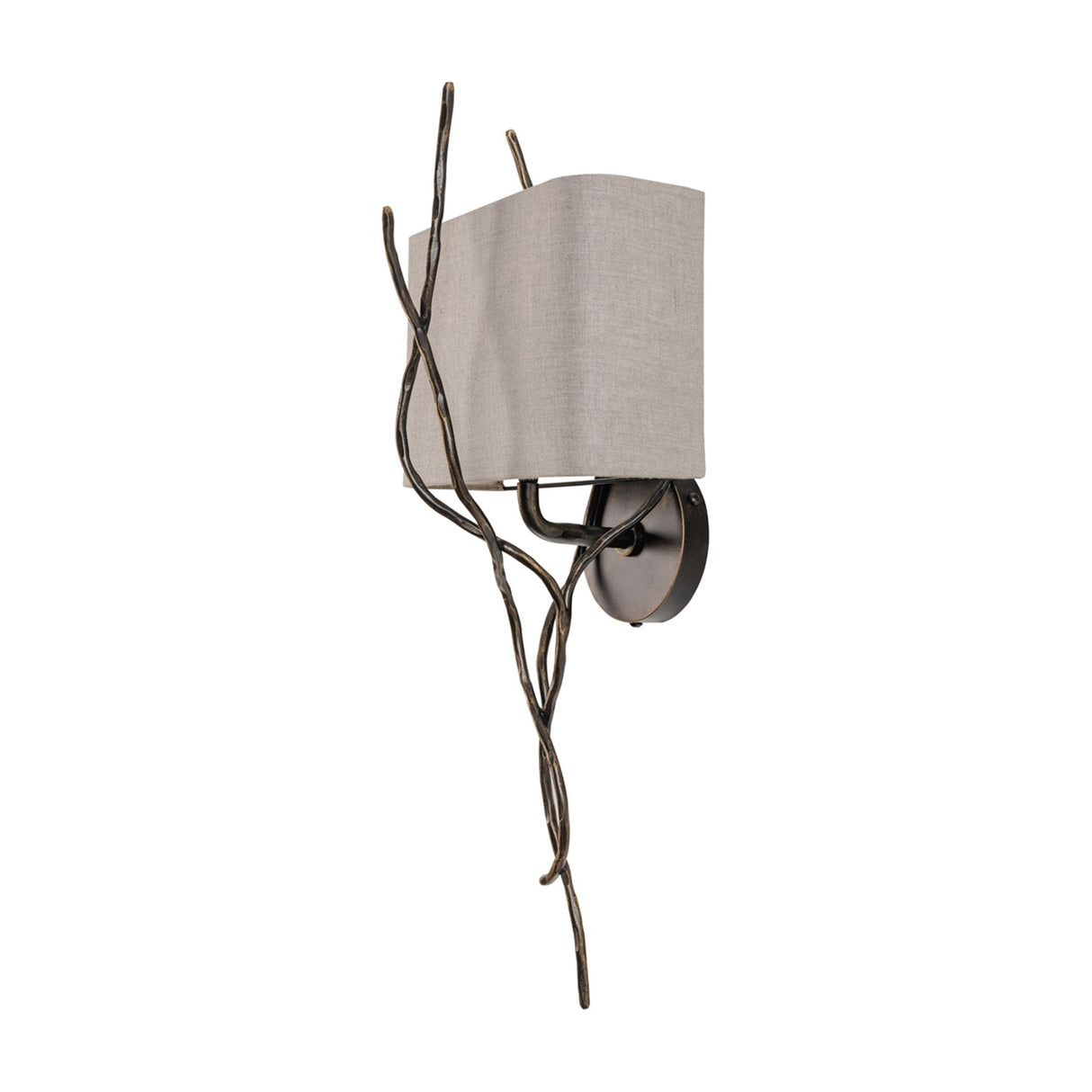 Set of 2 Branch Wall Lights – Bronze