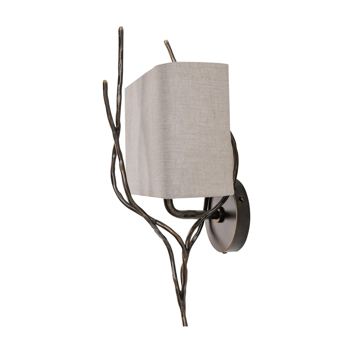 Set of 2 Branch Wall Lights – Bronze
