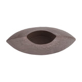 Hammered Stonewash Moon Vase – Brown