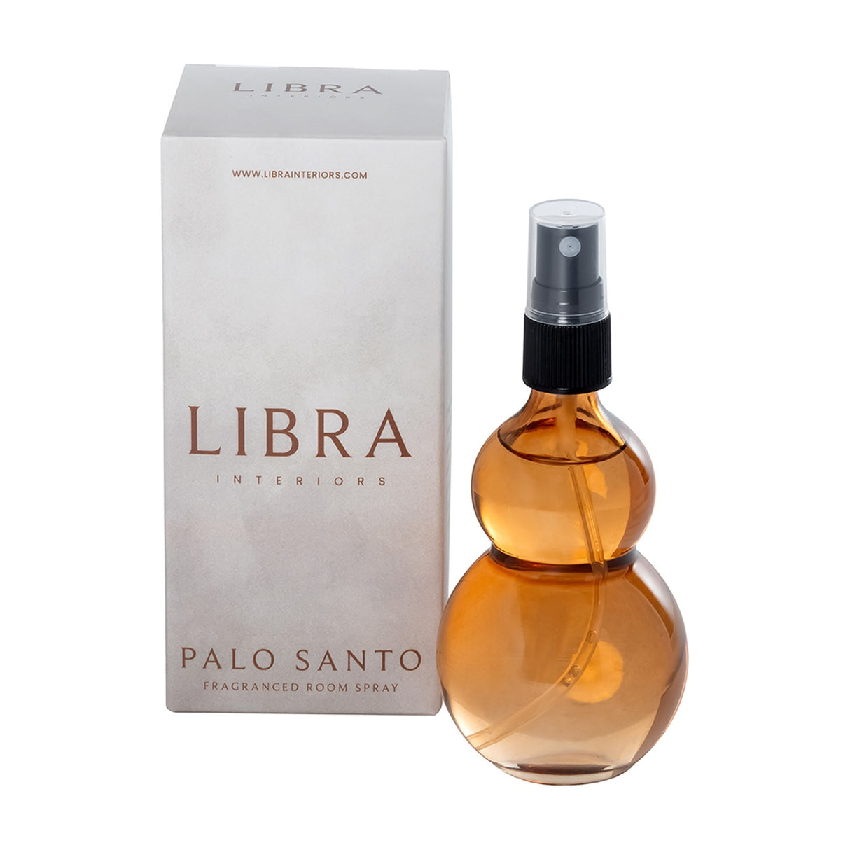 Amber Glass Gourd Room Spray Reed Diffuser – Brown