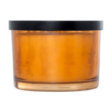 Amber Glass Palo Santo Scented Candle – Brown