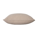 Piped Velvet Cushion – Cream