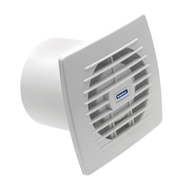 100mm In-line Duct Fan 19W 100 m³/h 38dB Hardwired - White