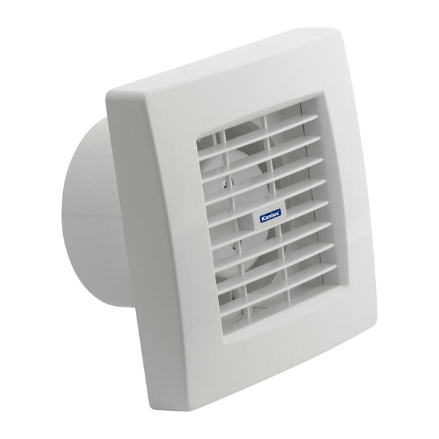100mm In-line Duct Fan Hardwired 19W 100 m³/h 42dB - White