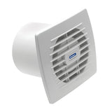 100mm In-line Duct Fan 19W 100 m³/h Timer 38dB