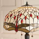 Alderworth Tiffany Floor Lamp - Beige