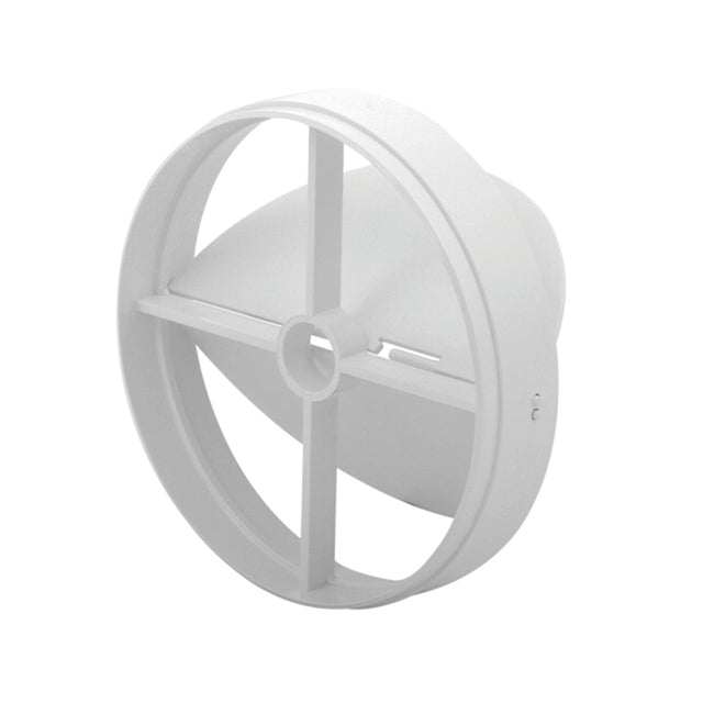 120mm Duct Vent Grille - White Standard
