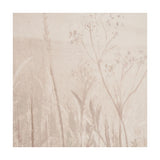 Canvas wall art print in soft natural tones depicting tall grasses and wildflowers against a muted, hazy field backdrop, on a plain light background.