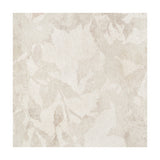White & Natural Floral Square Canvas with Frame, 100 x 100cm, an abstract floral pattern in soft white and beige tones on textured canvas.