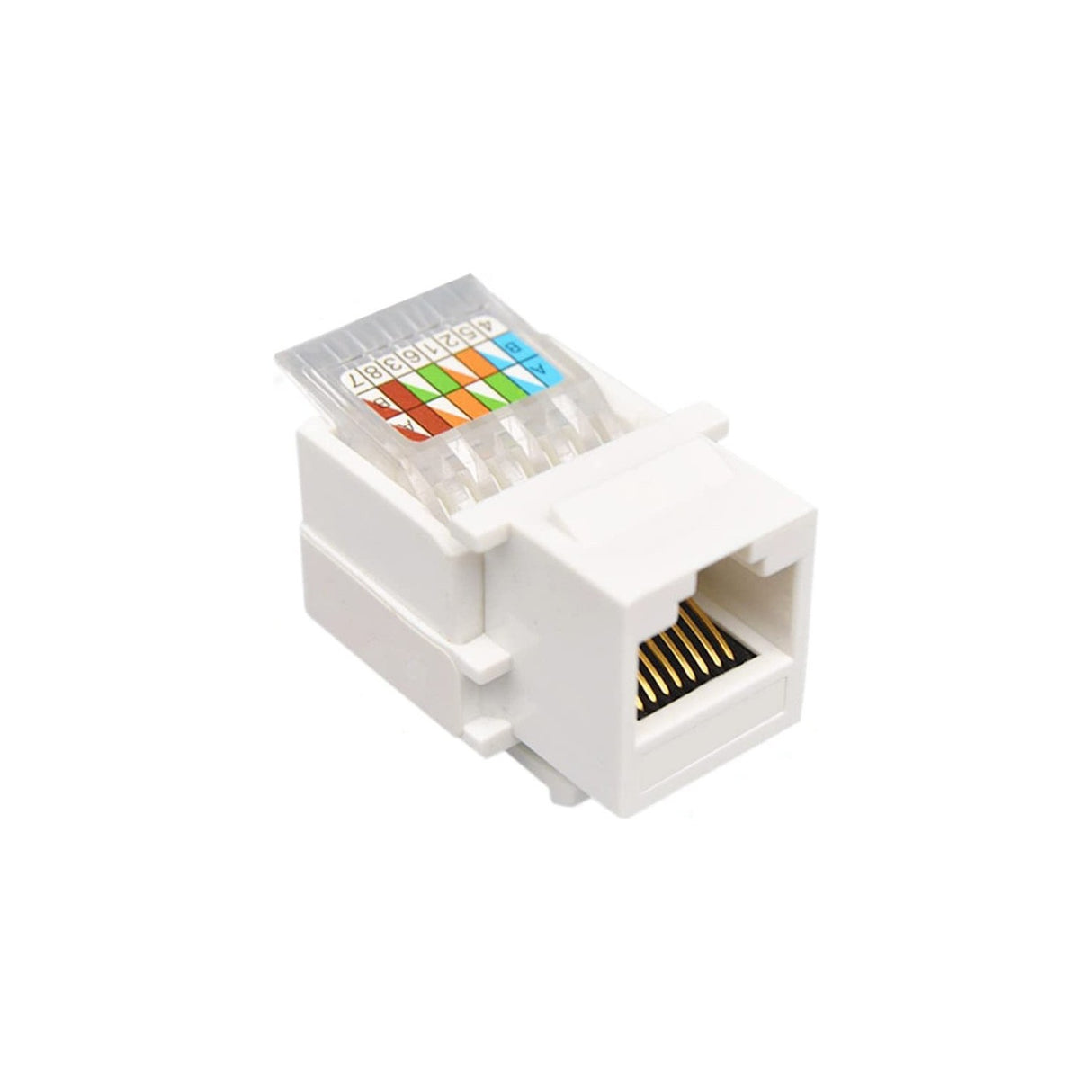 AV:Link Clip-Down RJ45 Keystone Jack Module