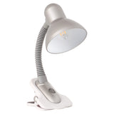 SUZI 10W E27 Desk Lamp - Silver
