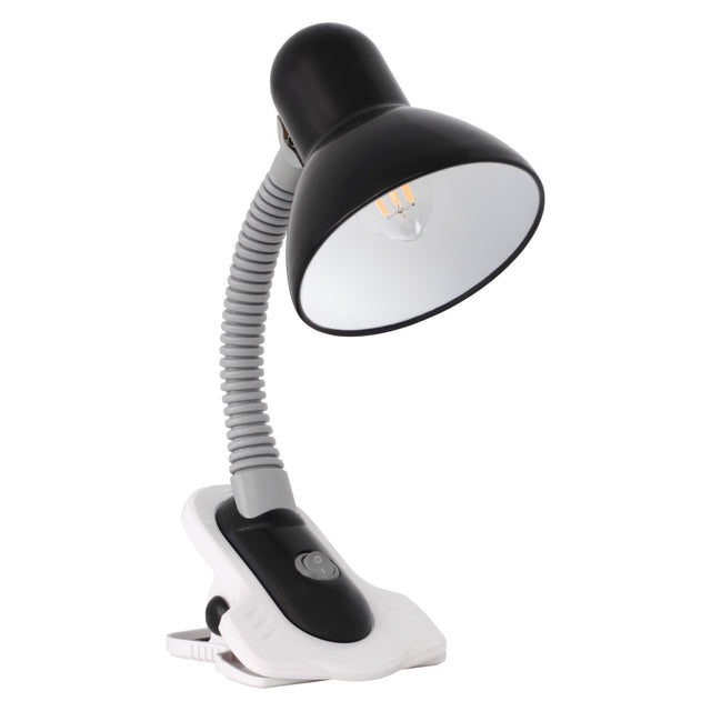 Suzi 10W E27 Desk Lamp - Black