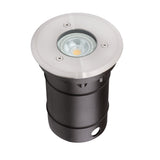 Berg 10W (10O) In-Ground Uplighter GU10 IP67 Ø110 - Steel