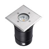 Berg 10W Compact GU10 In-Ground Light IP67 110x110 - Steel