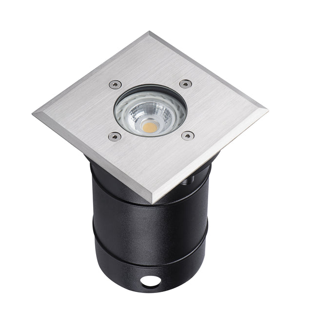 Berg 10W Compact GU10 In-Ground Light IP67 110x110 - Steel