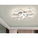 Marea Large LED Ceiling & Wall Light 14W 3000K - Sandblasted White