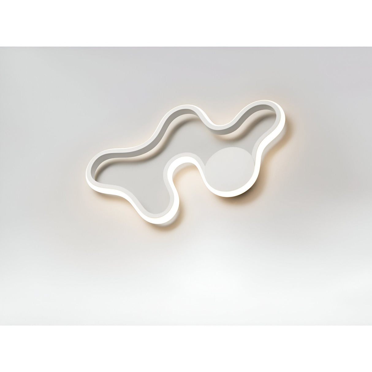Marea Small LED Ceiling & Wall Light 14W 3000K - Sandblasted White