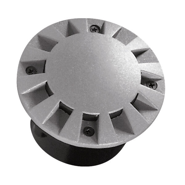 Roger LED12 1W Recessed In-Ground Light IP66 Cool White - Grey