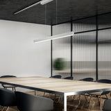 DUOline LED Up Down Linear Pendant – Satin Nickel