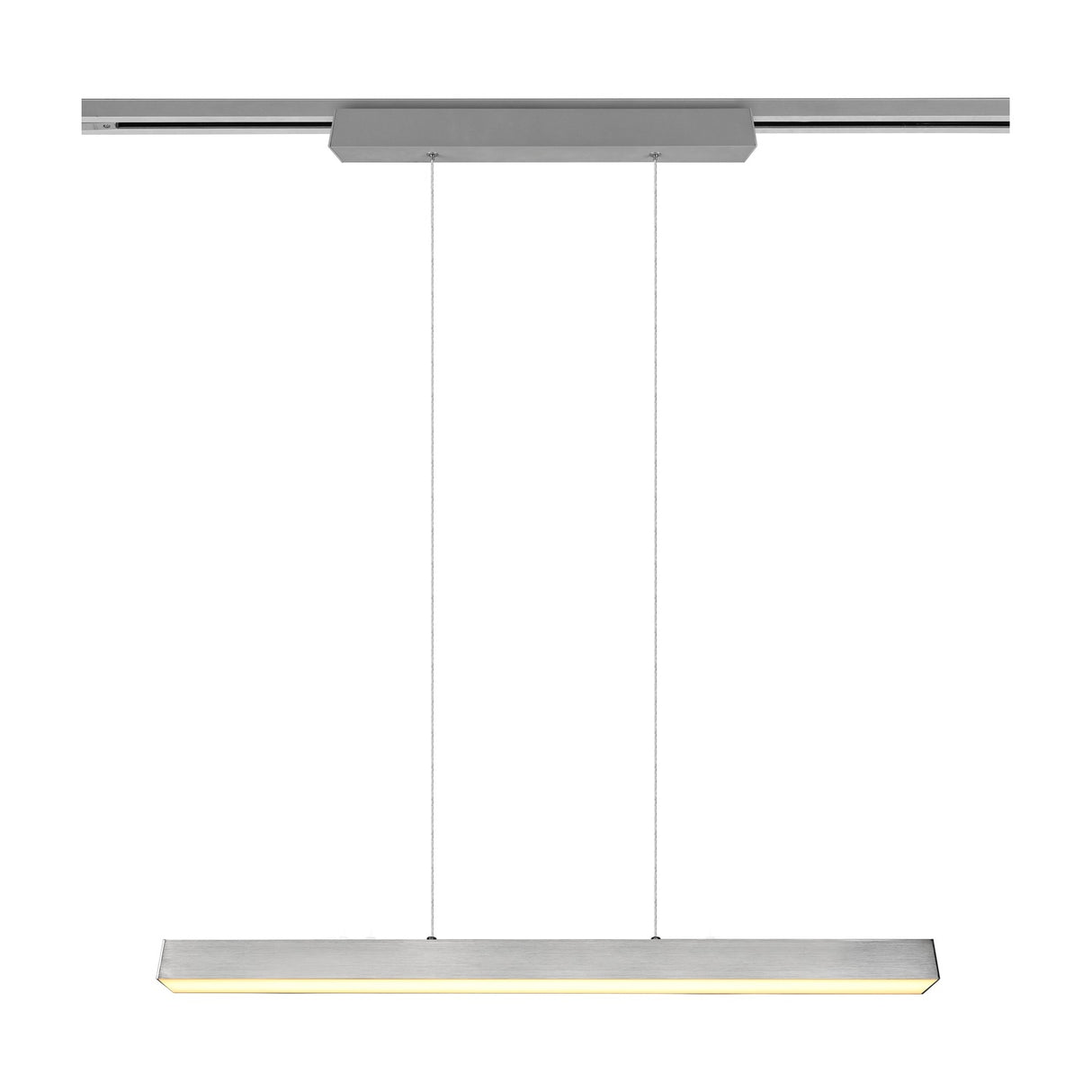 DUOline LED Up Down Linear Pendant – Satin Nickel