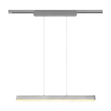 DUOline LED Up Down Linear Pendant – Satin Nickel