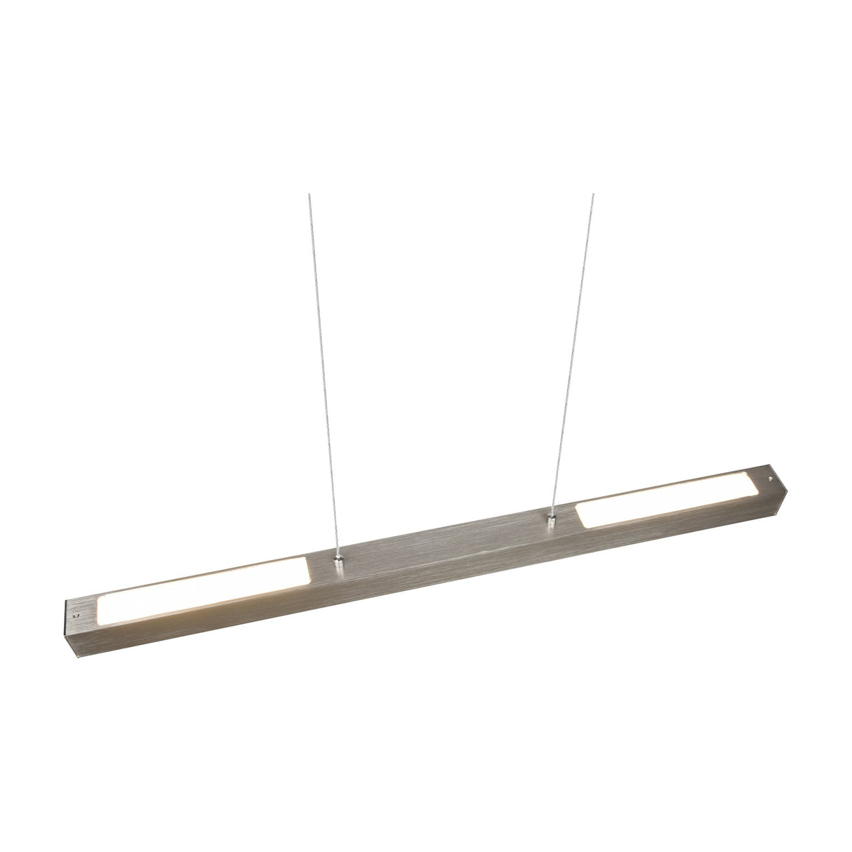 DUOline LED Up Down Linear Pendant – Satin Nickel