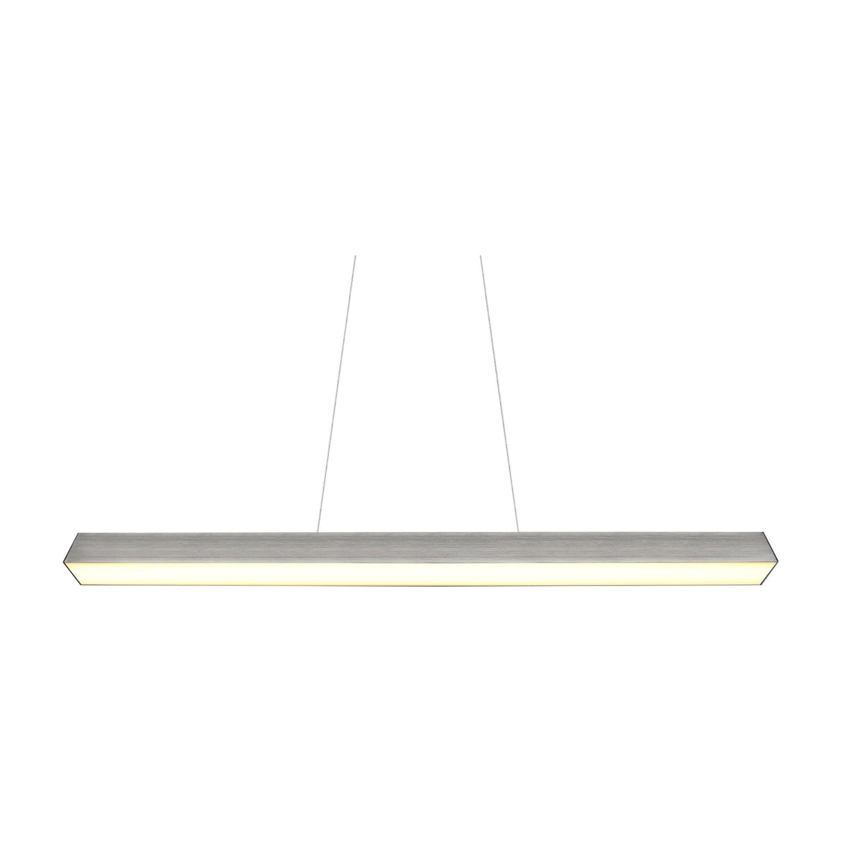 DUOline LED Up Down Linear Pendant – Satin Nickel