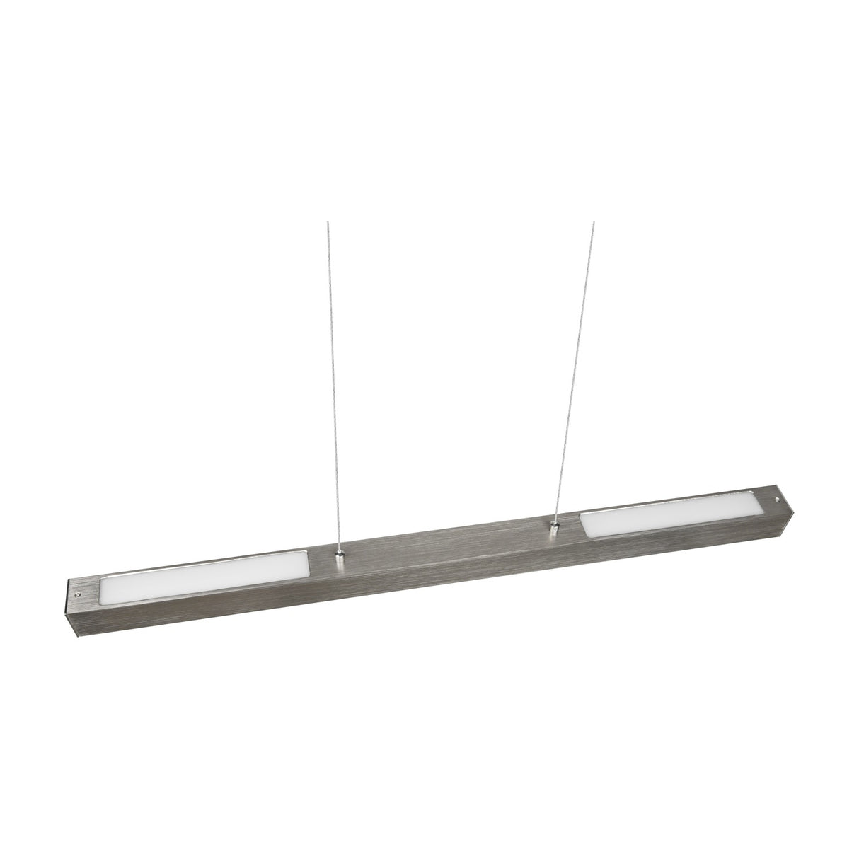 DUOline LED Up Down Linear Pendant – Satin Nickel