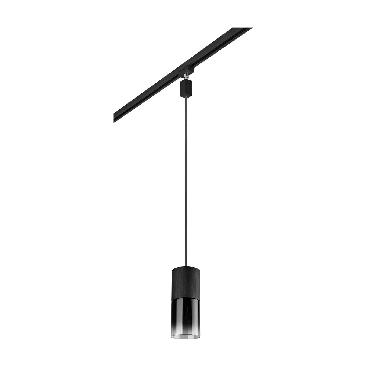 DUOline Glass Pendant – Matt Black