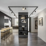 DUOline Tube Pendant – Matt Black