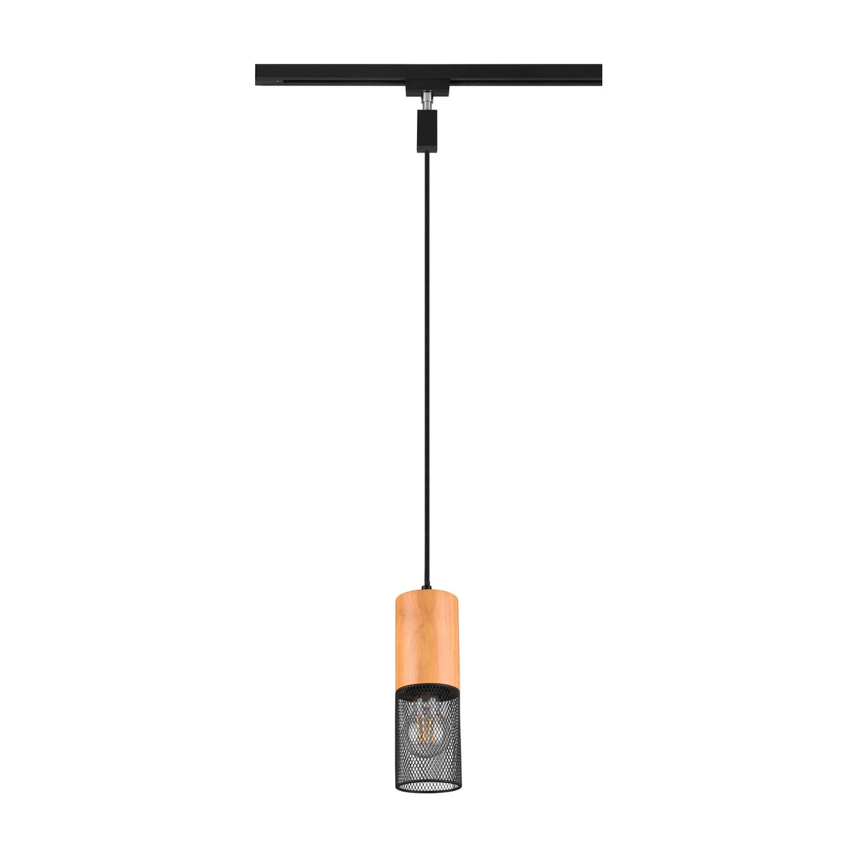 DUOline Wooden Pendant – Matt Black