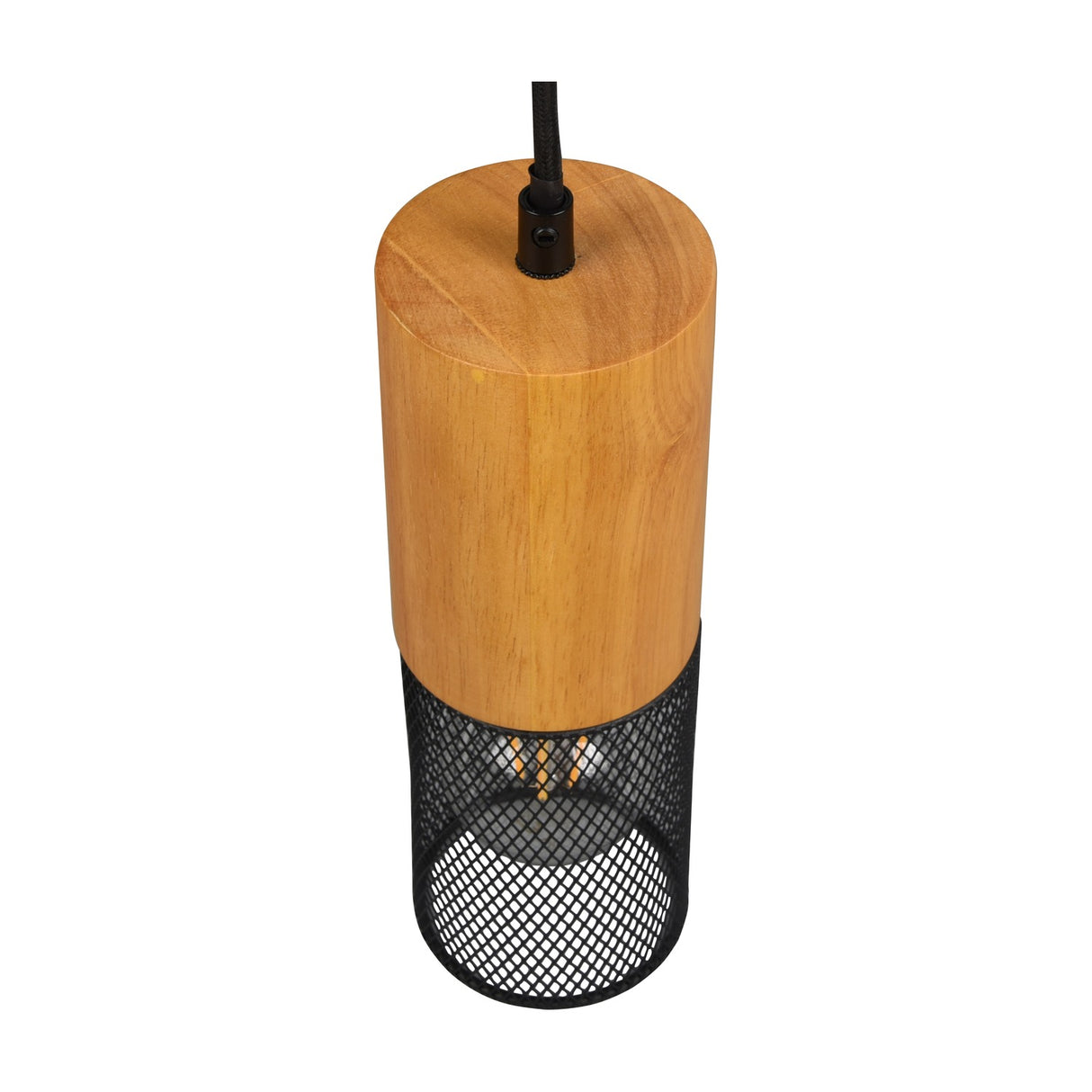 DUOline Wooden Pendant – Matt Black