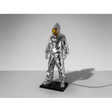 Rapero Chrome & Gold Gloss Standing Sculpture - 198cm