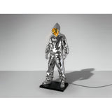 Rapero Chrome & Gold Gloss Standing Sculpture - 198cm
