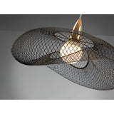 Forma Large 1 Light Pendant - Gold/Black