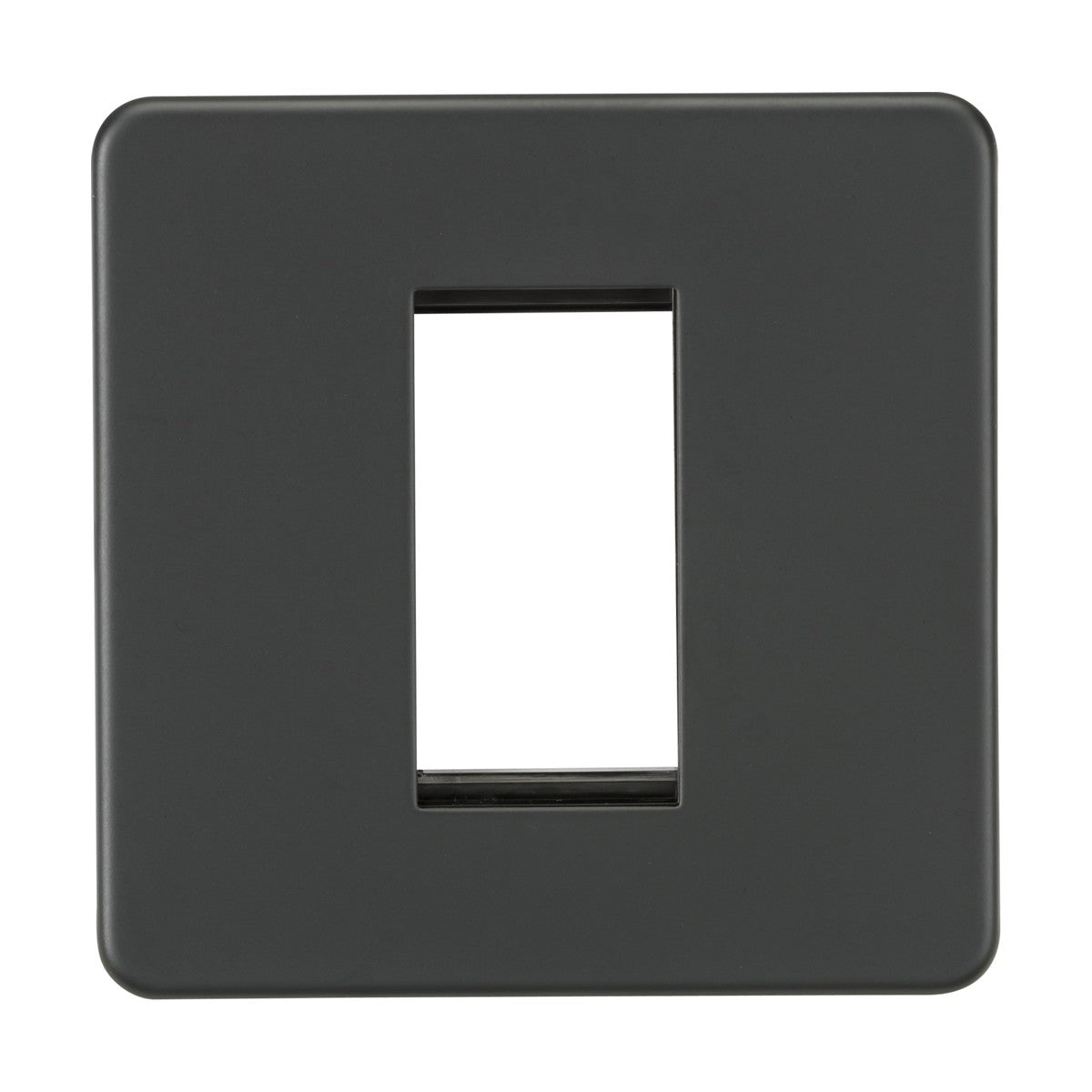 1G Modular Faceplate - Anthracite