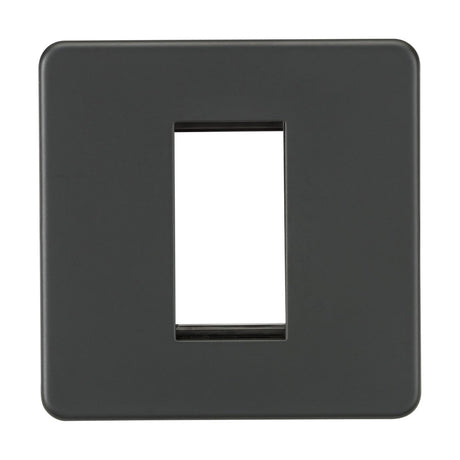 1G Modular Faceplate - Anthracite