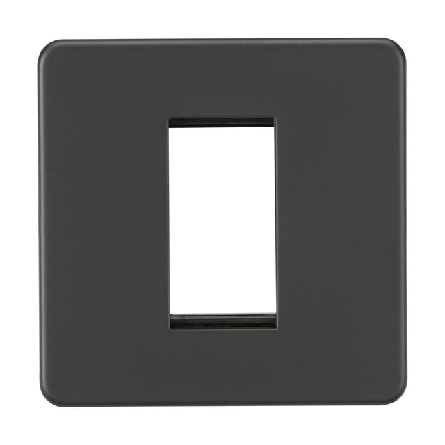 1G Modular Faceplate - Anthracite