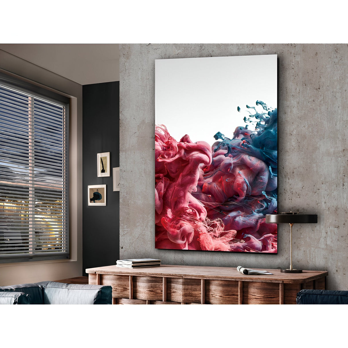 Mixtura Fluid Colour Explosion Photography Print – 150x100cm