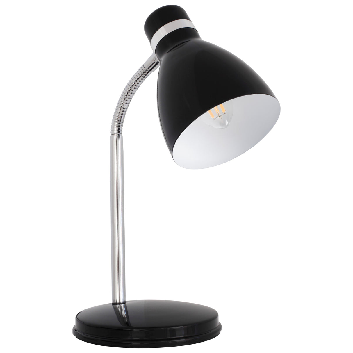 ZARA 10W E14 Desk Lamp Adjustable Arm - Black