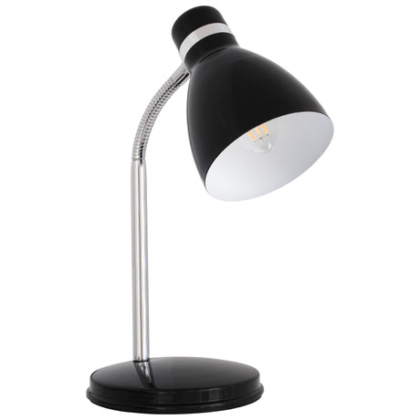 ZARA 10W E14 Desk Lamp Adjustable Arm - Black