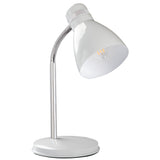ZARA 10W E14 Adjustable Desk Lamp - White