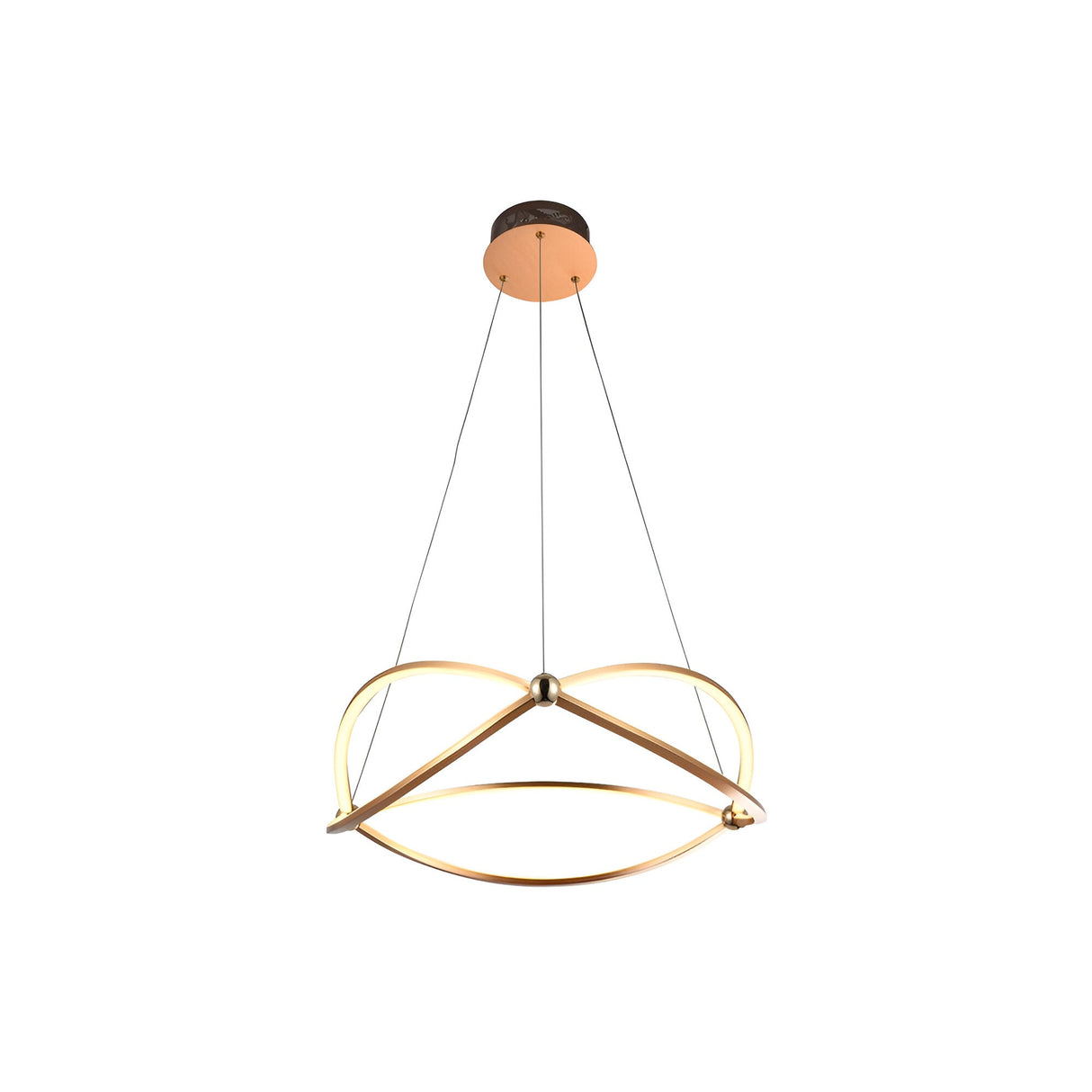 Ocellis LED Suspension Light 45K 3000K - Rose Gold