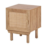 Henrik Rattan 1 Door Cupboard Unit Cabinet - 50cm