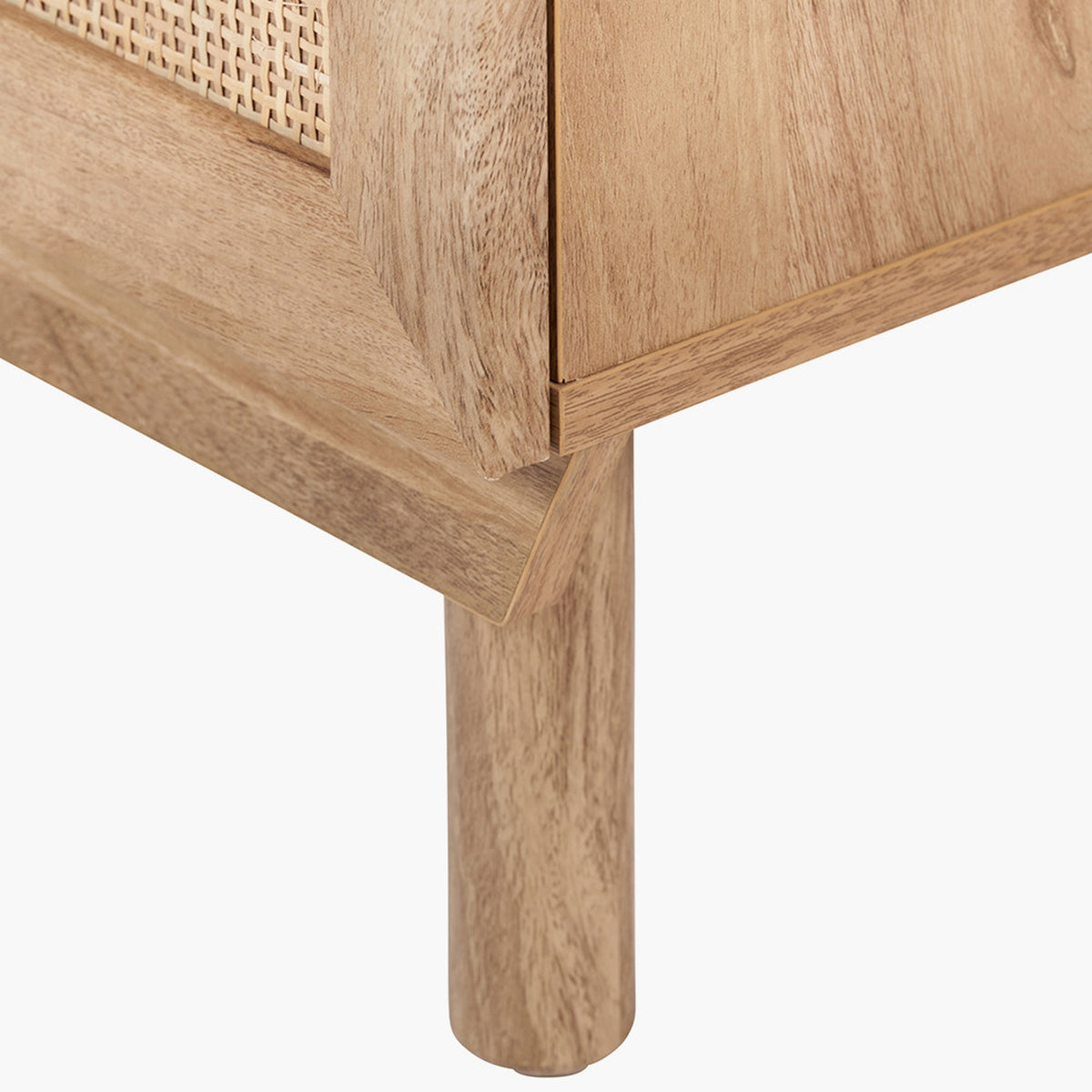 Henrik Rattan 1 Door Cupboard Unit Cabinet - 50cm