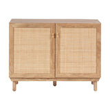Henrik Rattan 2 Door Cabinet - 80cm