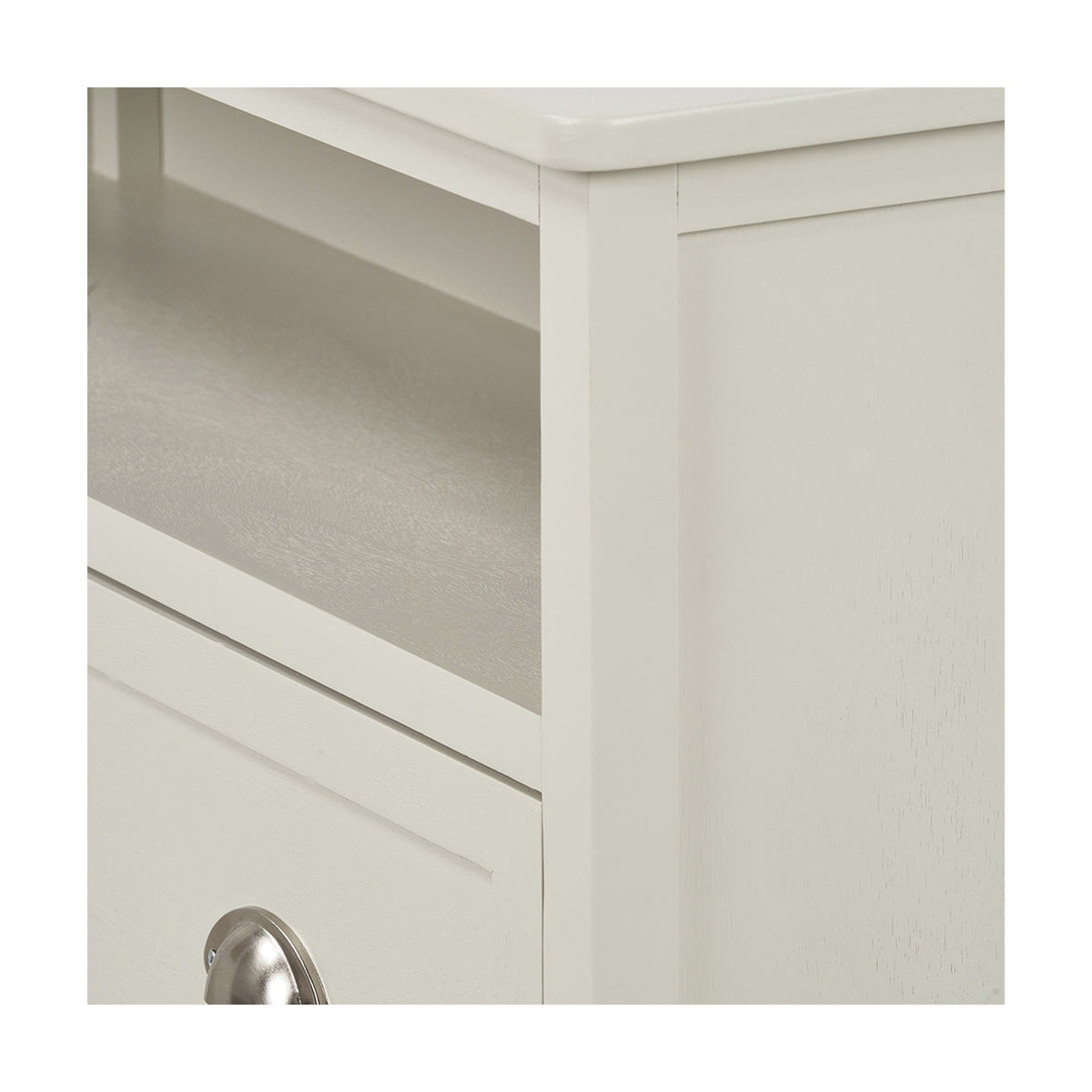 Croft Linen Pine Shoe Storage Shelving Unit - 106cm
