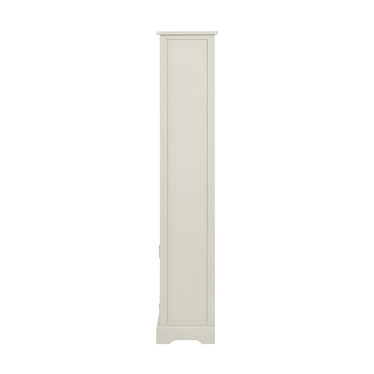 Croft Linen Pine Slim 1 Door 3 Shelf Shelving Unit - 153cm